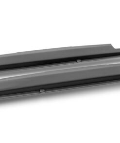 Rugged Ridge 18-22 Jeep Wrangler (JL) Rocker Pnl/Sill Plate Cvr 2dr. Rocker Guard 2pc. - Tex. Blk