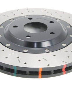 DBA 05-12 Corvette C6 w/Z06 pkg Front Drilled & Slotted 5000 Series 2 Pc Rotor w/ Black Ha
