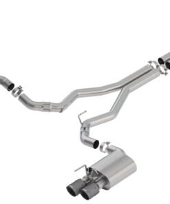 Borla 2018 Ford Mustang GT 5.0L AT/MT 3in Atak Catback Exhaust w/ Valves (Carbon Fiber Black Tip)