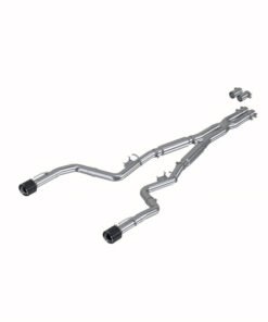 MBRP 17-21 Charger 5.7/6.1/6.4L 3in Dual Rear Exit SS Catback Exhaust w/ Carbon Fiber Tips