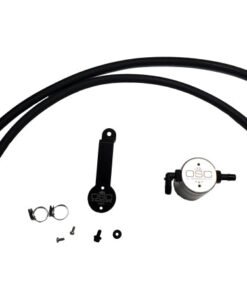 J&L 18-22 Toyota Camry 3.5L V6 Oil Separator 3.0 Passenger Side - Clear Anodized