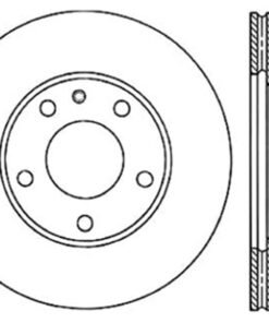 StopTech Drilled Sport Brake Rotor