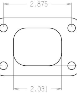 Cometic Turbo FLG T25 Garrett Turbine Inlet Exhaust Gasket