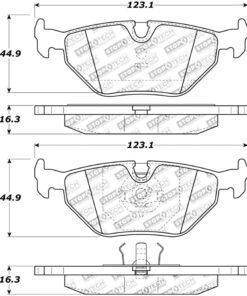 StopTech Street Touring 87-99 BMW M3 / 89-93 M5 Rear Street Street Touring Brake Pads