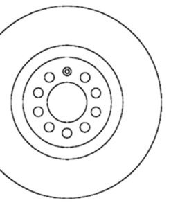 StopTech 00-06 Audi TT Left Front Drilled Rotor