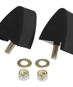Prothane 64-73 Ford Mustang Front Bump Stops - Black