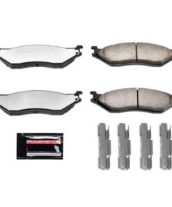 Power Stop 2002 Ford E-550 Super Duty Front or Rear Z36 Truck & Tow Brake Pads w/Hardware