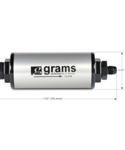 Grams Performance G60-99-0108 Fuel Filter - 100 Micron w/ -8 AN