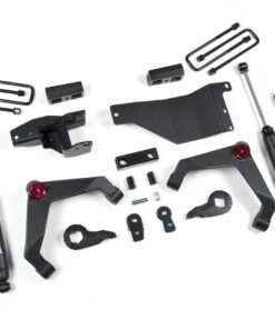 Zone Offroad C32N 3" Adventure Series (UCA) Lift System With Black Nitro Shocks