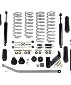 Rubicon Express 3.5" Standard Coil Suspension Lift Kit with Twin Tube Shocks for 2007-2017 Jeep Wrangler JK
