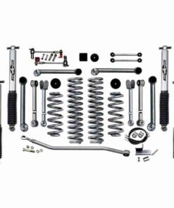 Rubicon Express 4.5" Super-Flex Short Arm Suspension Lift Kit with MonoTube Shocks for 1997-2006 Jeep Wrangler TJ & Rubicon Models/ Jeep Wrangler Unlimited TJL & Rubicon Models