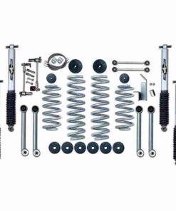 Rubicon Express 3.5" Super-Flex Short Arm Suspension Lift Kit with MonoTube Shock for 1997-2006 Jeep Wrangler TJ & Rubicon Models/ Jeep Wrangler Unlimited TJL & Rubicon Models