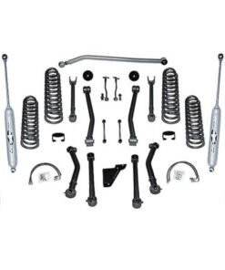 Rubicon Express Super-Flex Short Arm JK 4.5" with TwinTube Shocks for 2007-2017 Jeep Wrangler JK