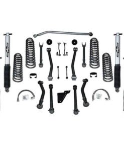 Rubicon Express Super-flex Short Arm JK 4.5" with Monotube Shocks for 2007-2017 Jeep Wrangler JK