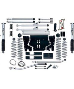 Rubicon Express 3.5" Extreme-Duty Long Arm Suspension Lift Kit with MonoTube Shocks for 1997-2002 Jeep Wrangler TJ