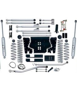 Rubicon Express 3.5" Extreme-Duty Long Arm Suspension Lift Kit with Twin-Tube Shocks for 2003-2006 Jeep Wrangler TJ