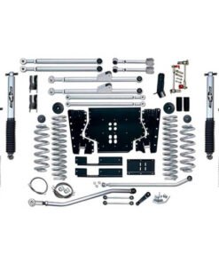 Rubicon Express 4.5" Extreme-Duty Long Arm Suspension Lift Kit with MonoTube Shocks for 2003-2006 Jeep Wrangler TJ
