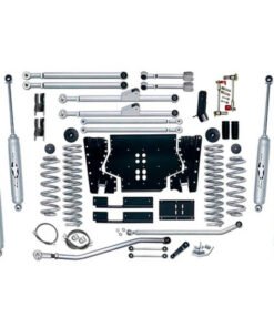 Rubicon Express 5.5" Extreme-Duty Long Arm Suspension Lift Kit with MonoTube Shocks for 2003-2006 Jeep Wrangler TJ