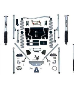 Rubicon Express 5.5" Extreme-Duty Tri-Link Long Arm Suspension Lift Kit with MonoTube Shocks for 1997-2002 Jeep Wrangler TJ