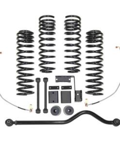 Rancho 3.5" Progressive Sport Suspension Lift Kit - Black for 2007-2018 Jeep Wrangler JK/ Unlimited JK