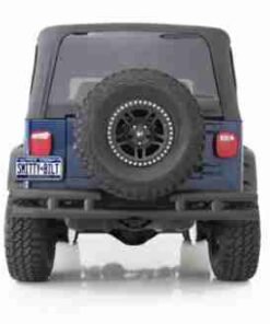 Smittybilt Tubular Rear Bumper for Jeep Wrangler JK - without Hitch Gloss - Black - JB48-R