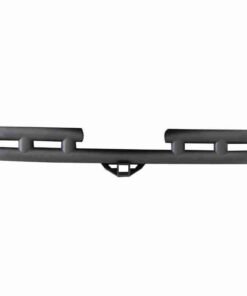 Smittybilt 3 Inch Rear Tube Bumper for Jeep Wrangler TJ/YJ - with Hitch - Black - JB44-RHT