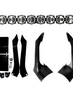 KC HiLiTES Gravity Pro6 LED Light Bar Kit for 18-21 Wrangler JL/ Gladiator JT