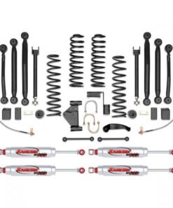 Rancho 4" Crawler Suspension Lift Kit with RS9000XL Shocks Black for 2007-2017 Jeep Wrangler JK/ Unlimited JK