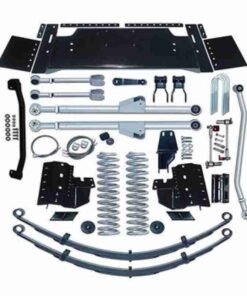 Rubicon Express 5.5" Extreme-Duty Long Arm Suspension Lift Kit with Rear Leaf Springs for 1984-2001 Jeep Cherokee XJ
