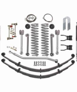 Rubicon Express 4.5" Super-Flex Short Arm Suspension Lift Kit with MonoTube Shocks and Rear Leaf Springs for 1984-2001 Jeep Cherokee XJ