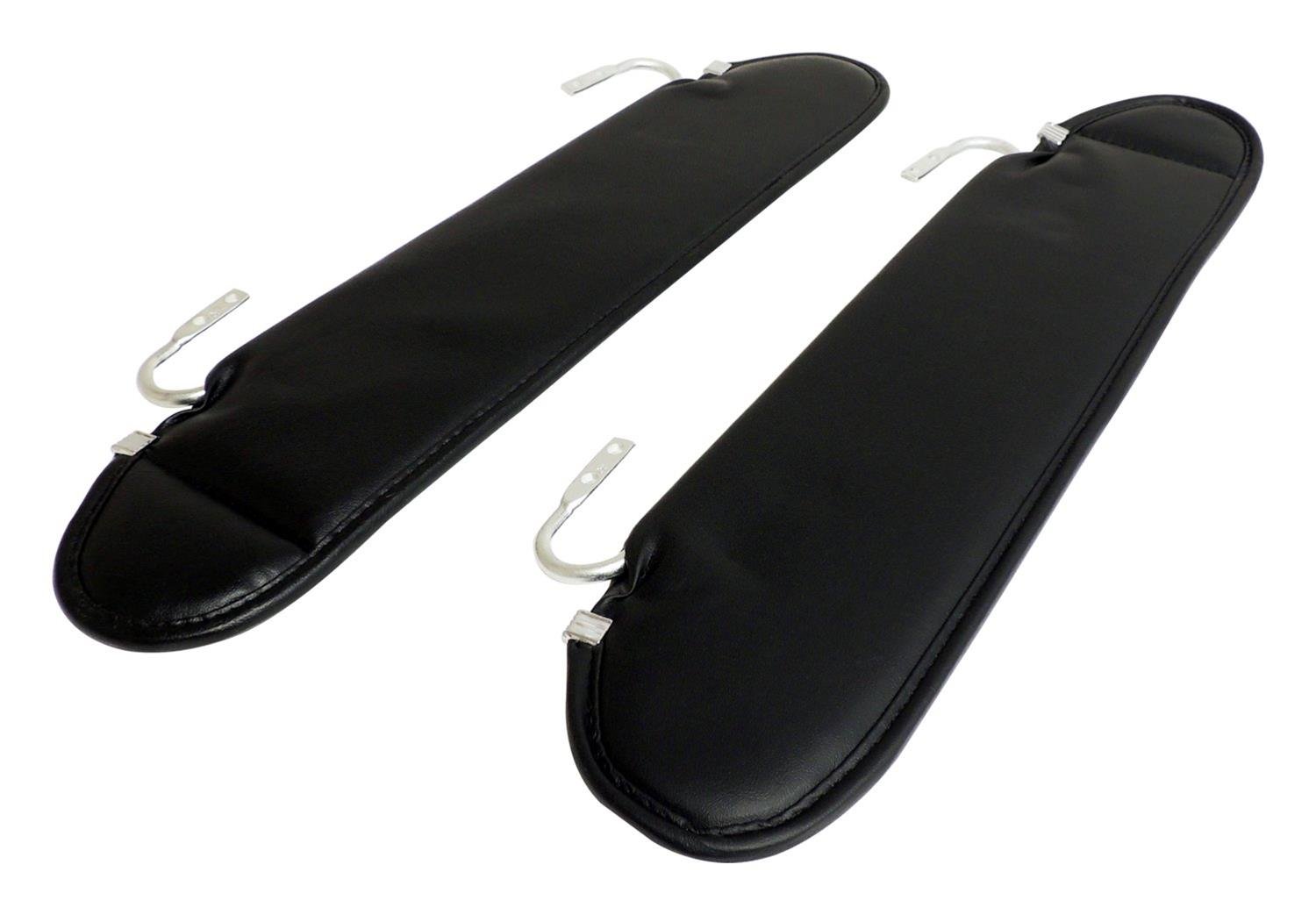 Crown Automotive RT52005 Black Sun Visor Set for 1987-1995 Jeep Wrangler YJ