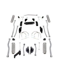 Rubicon Express 4.5" Extreme Duty 4-Link Front 4-Link Rear Long Arm Lift Kit - No Shocks for 2007-2017 Jeep Wrangler JK