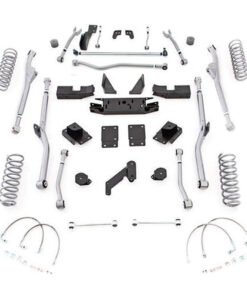 Rubicon Express 4.5" Extreme Duty Radius Front and Rear Long Arm Lift Kit - No Shocks for 2007-2017 Jeep Wrangler JK