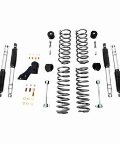 Rubicon Express 2.5" Standard Coil Suspension Lift Kit with MonoTube Shocks for 2007-2017 Jeep Wrangler JK