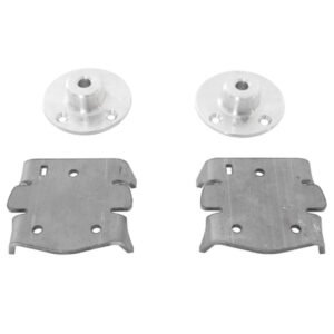 Rubicon Express Rear Axle Spring Perch Mounts for 2007-2017 Jeep Wrangler JK/ Wrangler Unlimited JK