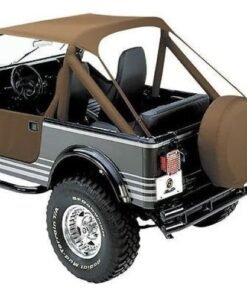 Bestop 52508-04 Traditional Tan Bikini Top for 76-91 Jeep CJ7/CJ8/Wrangler YJ
