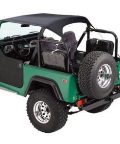 Bestop 52540-01 Black Traditional Bikini Top for 64-84 Toyota Land Cruiser FJ40