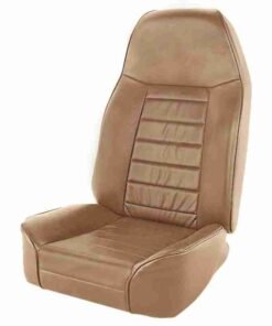 Smittybilt Standard Front Bucket Seat for 1976-2006 Jeep CJ5/ CJ7/ CJ8 Scrambler/ Wrangler TJ/ YJ - Spice Denim