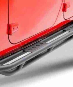 Smittybilt SRC Side Armor Step For 07-17 Jeep Wrangler JK - Black - 76634