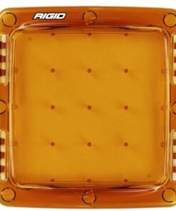 RIGID Industries 103933 RIGID Light Cover For Q-Series LED Lights, Amber, Single