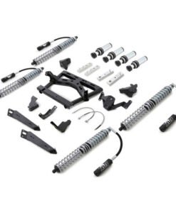 Rubicon Express Extreme-Duty Front and Rear Coilover Upgrade Kit with Airbumps for 2007-2017 Jeep Wrangler Unlimited JK