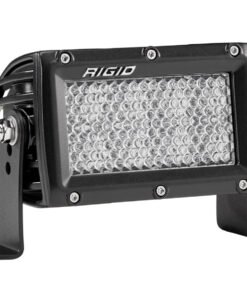 RIGID E-Series PRO LED Light, Diffused Lens, 4 Inch, Black Housing