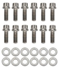 Wilwood Bolt Kit - Hat/Rotor 1/4-28x.75 12 Pt Stainless