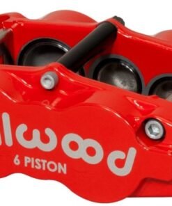 Wilwood Caliper-Forged Narrow Superlite 6R-L/H 1.75/1.25in/1.25in Pistons 1.25in Rotor - Red