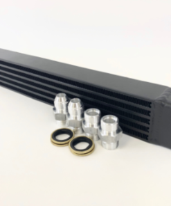 CSF 82-94 BMW 3 Series (E30) High Performance Oil Cooler w/-10AN Male & OEM Fittings