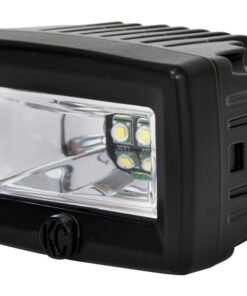 KC HiLiTES C-Series 2in. C2 LED Light 20w Area Flood Beam (Pair Pack System) - Black