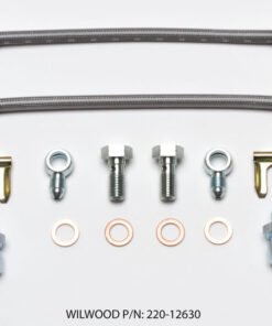 Wilwood Flexline Kit D52 Caliper 10in w/ Banjo 10mm -3/8-24 Chassis