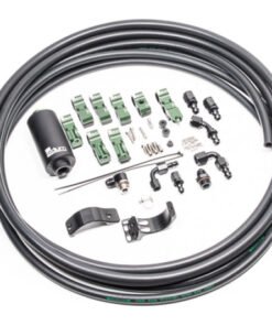 Radium Engineering Early Nissan Fuel Hanger Plumbing Kit Microglass Filter