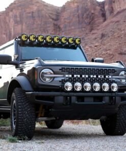 KC HiLiTES 21+ Ford Bronco 39in. Gravity LED Pro6 Light Bar Kit Front Bumper