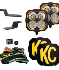 KC HiLiTES 21+ Ford Bronco FLEX ERA 4 2-Light Sys Ditch Light Kits (Combo Beam)
